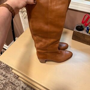 Madewell Women's Tan Leather Boots
